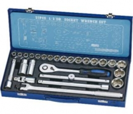 27 PCS 1/2” DR. SOCKET WRENCH SET