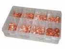 240PCS COPPER WASHER, METRIC / INCH SIZE